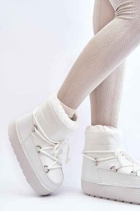 Śniegowce Model Toolsa NB616 White - Step in style Śniegowce Model Toolsa NB616 White - Step in style