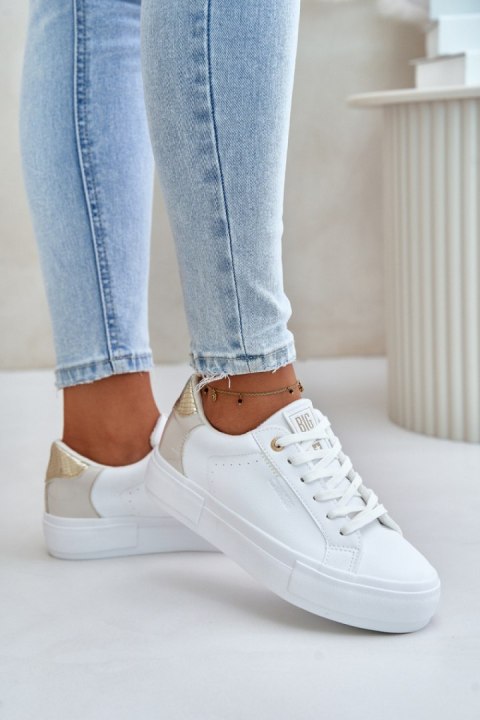 Trampki Model Big Star OO274A452 White - Step in style Trampki Model Big Star OO274A452 White - Step in style