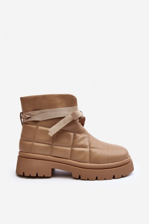 Botki Model Bizzanti NS307 Khaki - Step in style Botki Model Bizzanti NS307 Khaki - Step in style