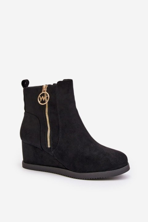 Botki Model Leretha YY-78 Black - Step in style Botki Model Leretha YY-78 Black - Step in style