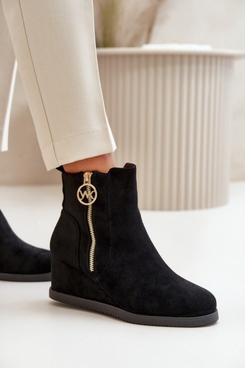 Botki Model Leretha YY-78 Black - Step in style Botki Model Leretha YY-78 Black - Step in style