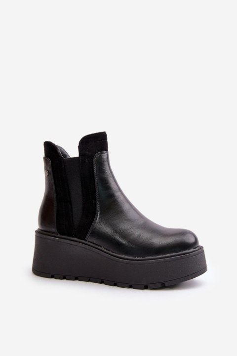 Botki Model Mivanira RMR2478-4 Black - Step in style Botki Model Mivanira RMR2478-4 Black - Step in style