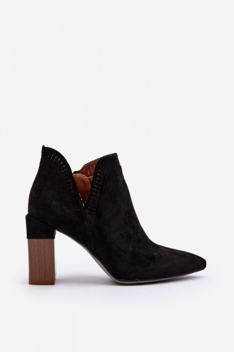 Botki Model Vailen A8805 Black - Step in style Botki Model Vailen A8805 Black - Step in style