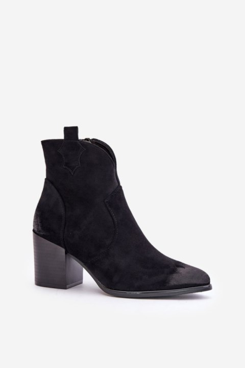 Botki Model Vinceza 58345 Black - Step in style Botki Model Vinceza 58345 Black - Step in style