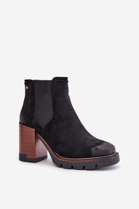 Botki Model Vinceza 58356 Black - Step in style Botki Model Vinceza 58356 Black - Step in style