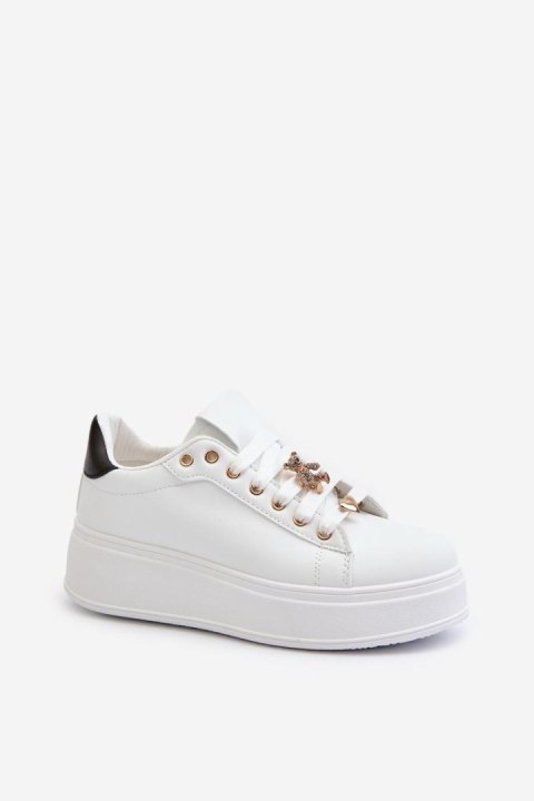 Buty Sportowe Model Cavisa C2168 White/Black - Step in style Buty Sportowe Model Cavisa C2168 White/Black - Step in style