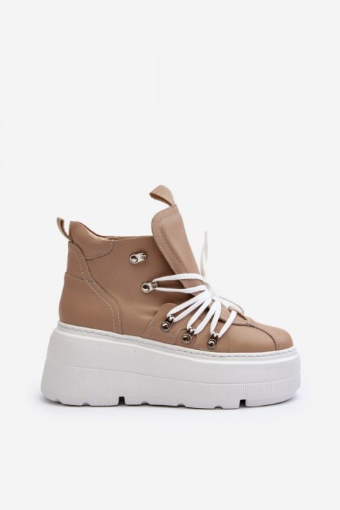 Buty Sportowe Model Zazoo 3416 Beige - Step in style Buty Sportowe Model Zazoo 3416 Beige - Step in style