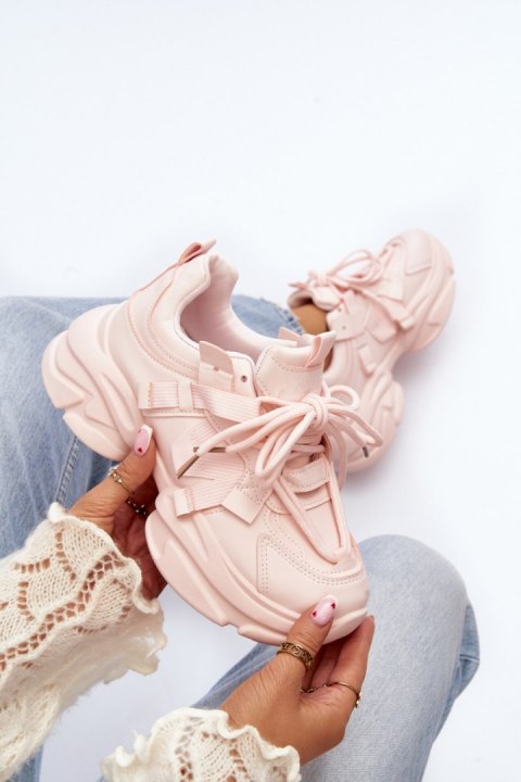 Butyy Sportowe Model Windamella LA269P Pink - Step in style Butyy Sportowe Model Windamella LA269P Pink - Step in style