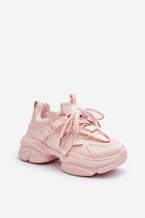 Butyy Sportowe Model Windamella LA269P Pink - Step in style Butyy Sportowe Model Windamella LA269P Pink - Step in style