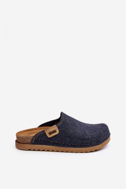 Kapcie Model Inblu DJ000010 Navy - Step in style Kapcie Model Inblu DJ000010 Navy - Step in style