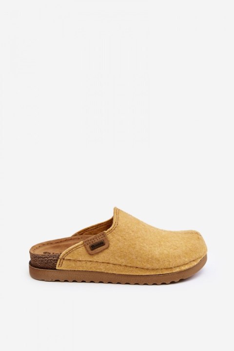 Kapcie Model Inblu DJ000010 Yellow - Step in style Kapcie Model Inblu DJ000010 Yellow - Step in style