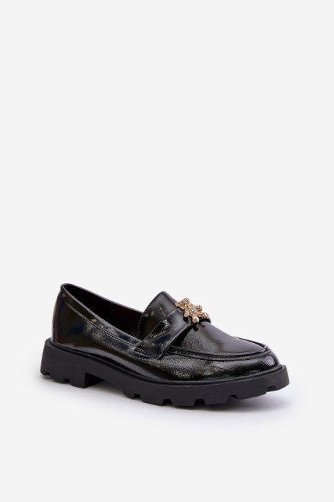 Mokasyny Model Kaithra 6675-1 Black - Step in style Mokasyny Model Kaithra 6675-1 Black - Step in style