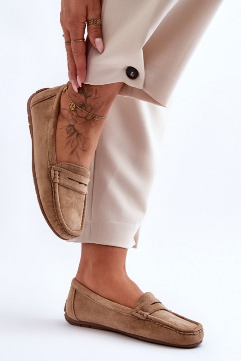 Mokasyny Model Lenvie FT245 Brown - Step in style Mokasyny Model Lenvie FT245 Brown - Step in style