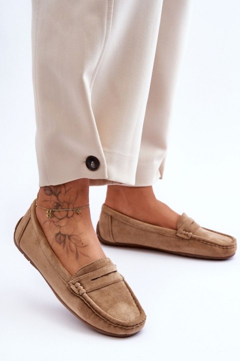 Mokasyny Model Lenvie FT245 Brown - Step in style Mokasyny Model Lenvie FT245 Brown - Step in style