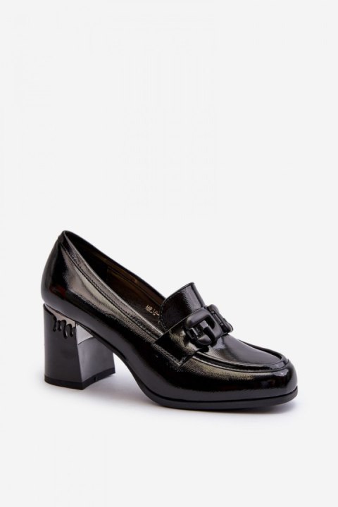 Półbuty Model DA MR38-973 Black - Step in style Półbuty Model DA MR38-973 Black - Step in style