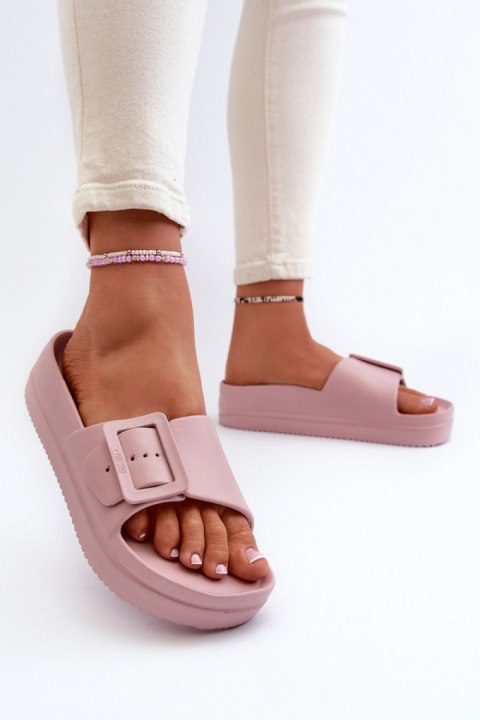 Sandał Klapki Model Big Star NN274A663 Pink - Step in style Sandał Klapki Model Big Star NN274A663 Pink - Step in style