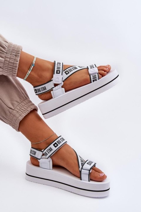 Sandały Model Big Star NN274A526 White - Step in style Sandały Model Big Star NN274A526 White - Step in style