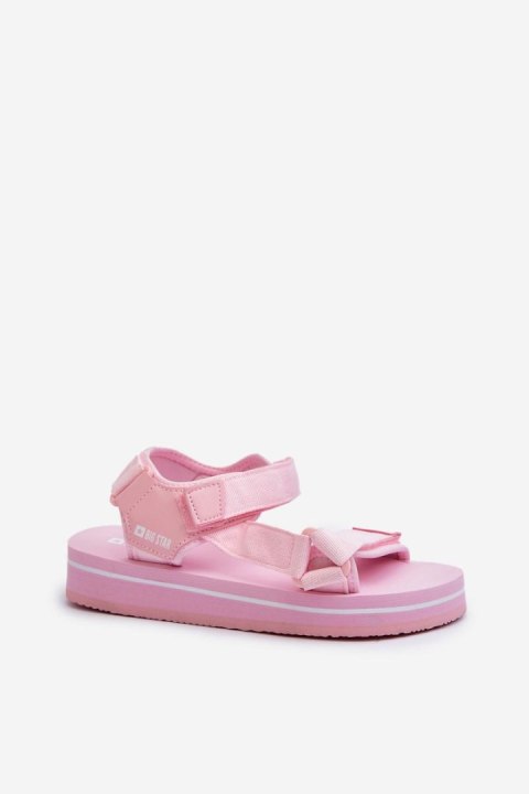 Sandały Model Big Star NN274A533 Pink - Step in style Sandały Model Big Star NN274A533 Pink - Step in style