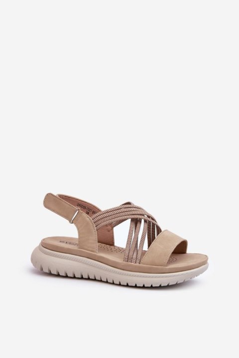 Sandały Model Ceclea 24SD06-7057 Beige - Step in style Sandały Model Ceclea 24SD06-7057 Beige - Step in style