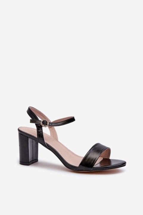 Sandały Model Glindra 24SD98-6986 Black - Step in style Sandały Model Glindra 24SD98-6986 Black - Step in style