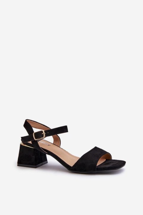 Sandały Model Leisha LT33-10 Black - Step in style Sandały Model Leisha LT33-10 Black - Step in style