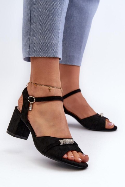 Sandały Model Narhi 20241 Black - Step in style Sandały Model Narhi 20241 Black - Step in style