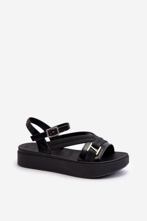 Sandały Model Zaxy LL285064 Black - Step in style Sandały Model Zaxy LL285064 Black - Step in style