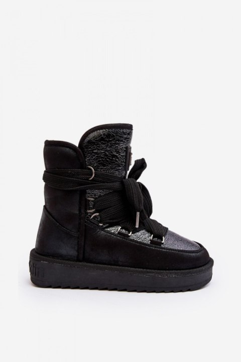Śniegowce Model D.Franklin DFSH370006 Black - Step in style Śniegowce Model D.Franklin DFSH370006 Black - Step in style