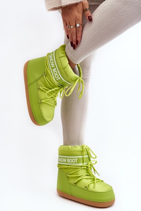 Śniegowce Model Soia NB619 Olive - Step in style Śniegowce Model Soia NB619 Olive - Step in style