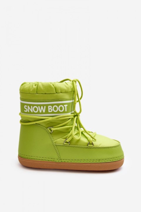 Śniegowce Model Soia NB619 Olive - Step in style Śniegowce Model Soia NB619 Olive - Step in style