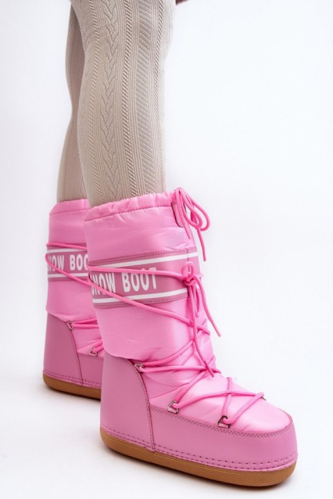 Śniegowce Model Venila NB618 Pink - Step in style Śniegowce Model Venila NB618 Pink - Step in style