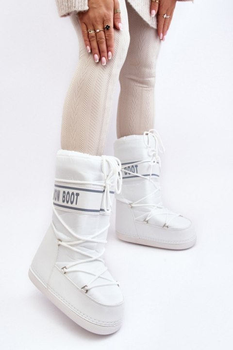 Śniegowce Model Venila NB618 White - Step in style Śniegowce Model Venila NB618 White - Step in style