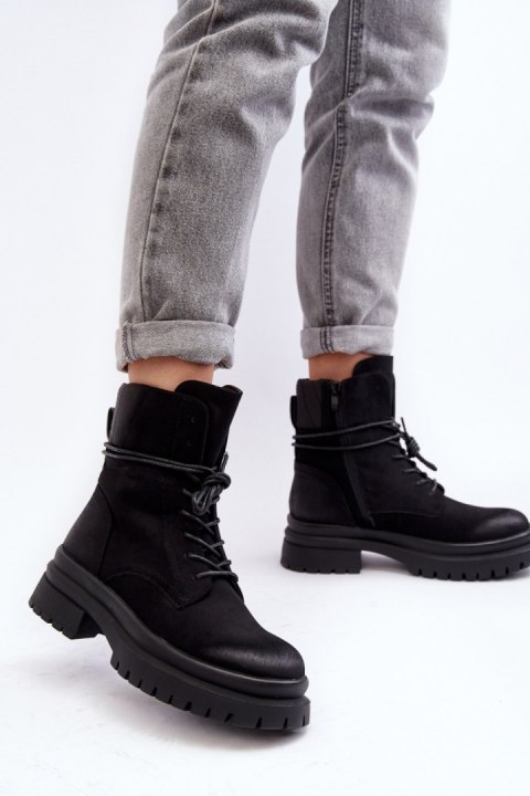 Trapery Model Narelona 6602 Black - Step in style Trapery Model Narelona 6602 Black - Step in style