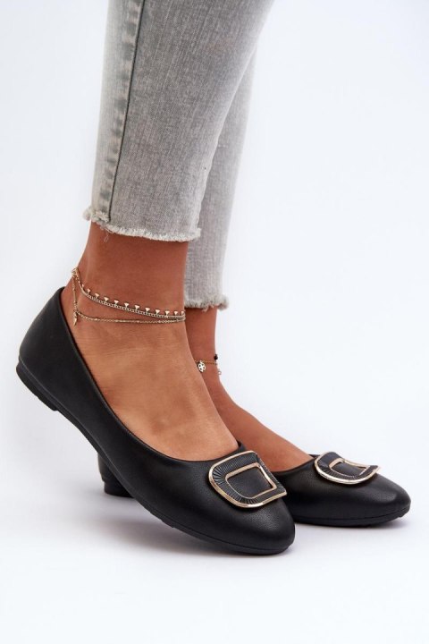 Baleriny Model Enicoria 9988-72 Black - Step in style Baleriny Model Enicoria 9988-72 Black - Step in style