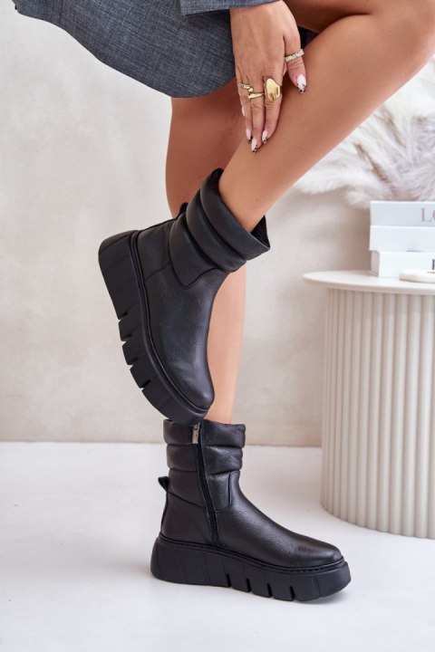 Botki Model Zazoo 60512 Black - Step in style Botki Model Zazoo 60512 Black - Step in style