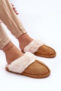 Kapcie Model Pinky BO-609 Camel - Step in style