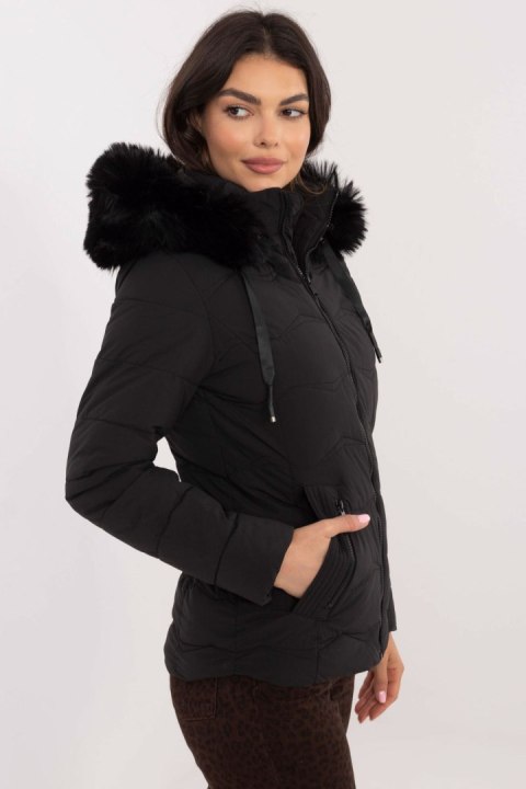 Kurtka Damska Model SK-KR-HH-2404.65P Black - Factory Price Kurtka Damska Model SK-KR-HH-2404.65P Black - Factory Price