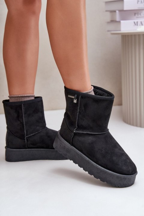 Śniegowce Model Big Star OO274898 Black - Step in style Śniegowce Model Big Star OO274898 Black - Step in style