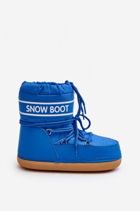 Śniegowce Model Soia NB619 Blue - Step in style Śniegowce Model Soia NB619 Blue - Step in style