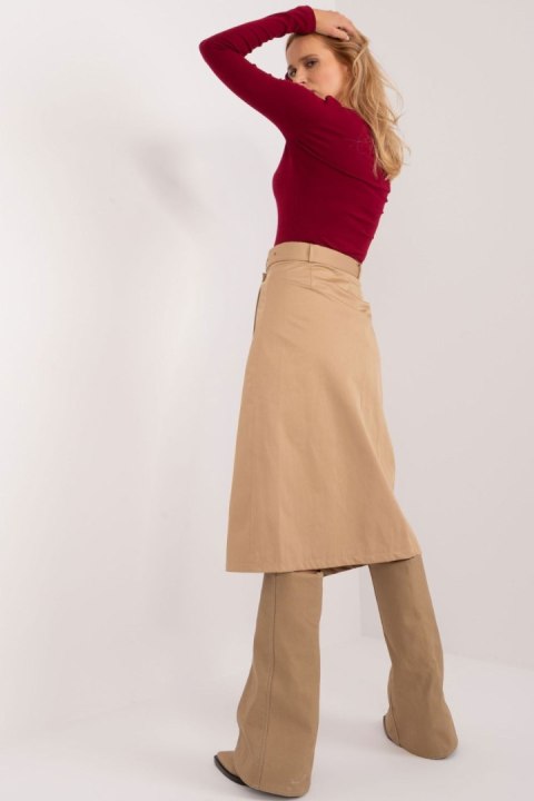 Spódnica Model EM-SD-B9223.25 Camel - Factory Price Spódnica Model EM-SD-B9223.25 Camel - Factory Price