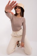 Sweter Damski Model PM-SW-PM1089.09P Dark Beige - Factory Price