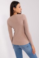 Sweter Damski Model PM-SW-Y-0078.87 Dark Beige - Factory Price