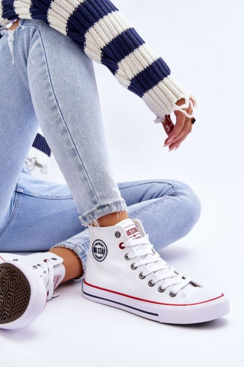 Trampki Model Big Star T274026 White - Step in style Trampki Model Big Star T274026 White - Step in style