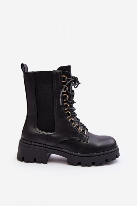 Workery Model Charmea F33 Black Skóra - Step in style Workery Model Charmea F33 Black Skóra - Step in style