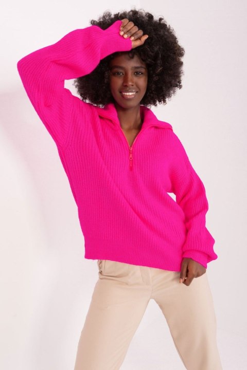 Golf Damski Model BA-SW-0374.07P Fluo Pink - Badu Golf Damski Model BA-SW-0374.07P Fluo Pink - Badu