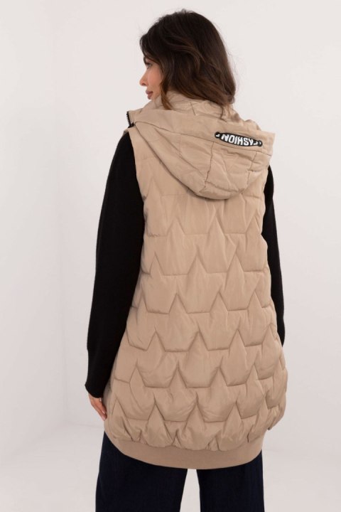 Kamizelka Model SK-KZ-HH-079.09 Beige - Factory Price Kamizelka Model SK-KZ-HH-079.09 Beige - Factory Price