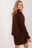 Sukienka Model BA-SK-0530.19X Dark Brown - Badu