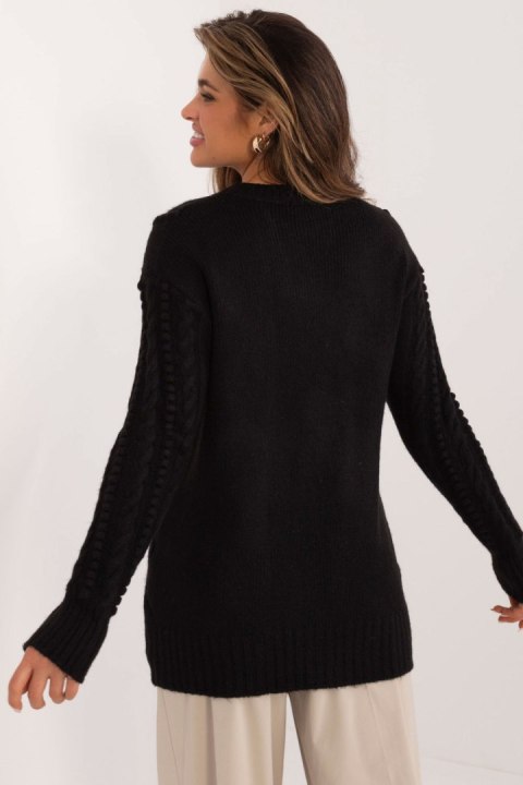 Sweter Damski Model BA-SW-0574.44 Black - Badu Sweter Damski Model BA-SW-0574.44 Black - Badu