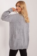 Sweter Damski Model BA-SW-12055.14X Grey - Badu