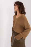 Sweter Damski Model BA-SW-8028.36P Camel - Badu